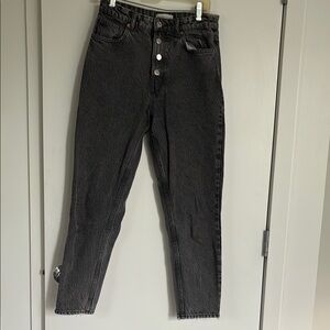 Classic Black High-Waisted Women's Jeans